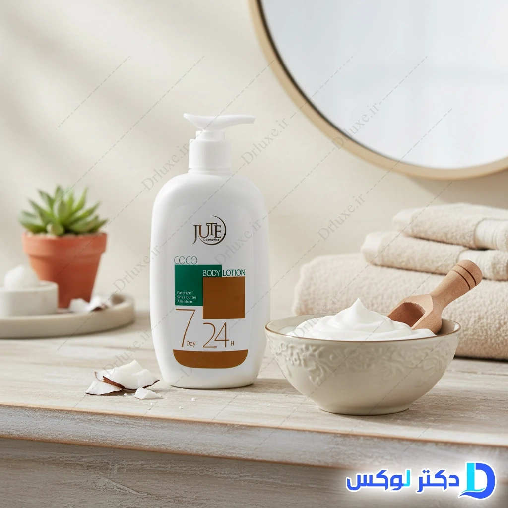 لوسیون مرطوب کننده بدن نارگیل ژوت 250 میلی‌لیتر